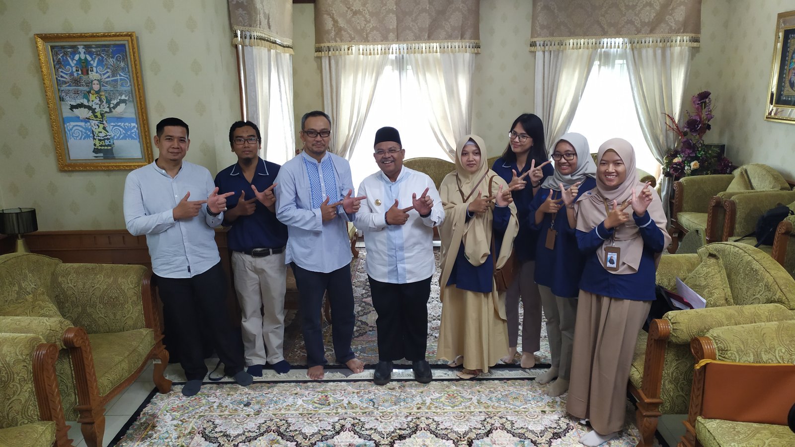 Bupati Melakukan Sensus Penduduk Tahun 2020 Secara Online