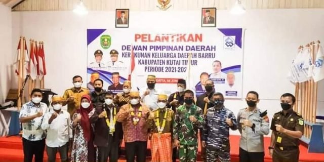 Agusriansyah Ridwan Resmi Dilantik jadi Ketua KKDB Kutim