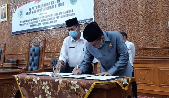 Pemkab Kutim Sepakat Sahkan Rapedra Inisiatif Dewan Terkait Norkotika