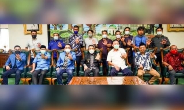 Ardiansyah Sambut Hangat Kunjungan DPD KNPI Kutim