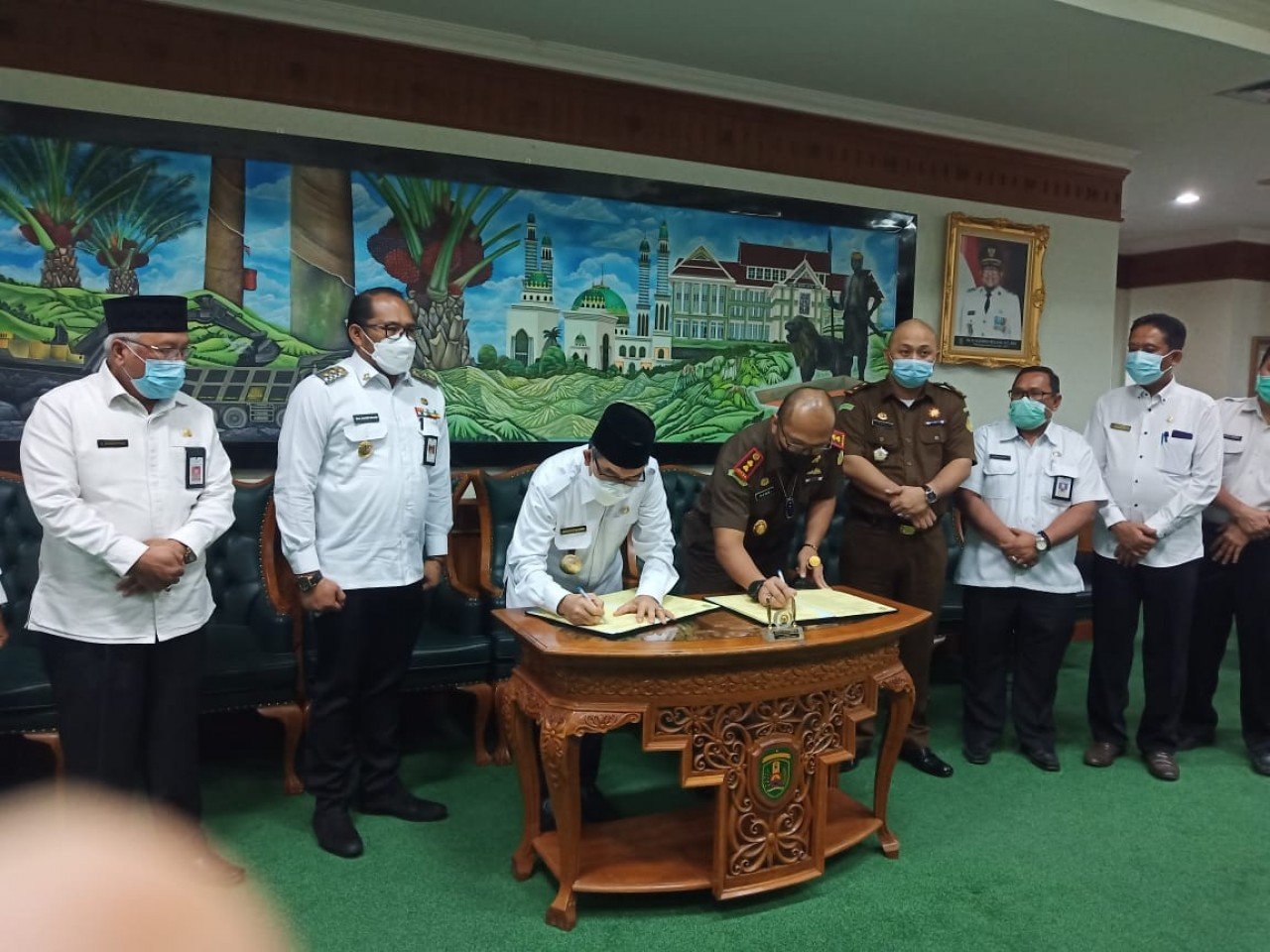 Pemkab Kutim dan Kejari Kutim Kembali Teken PKS