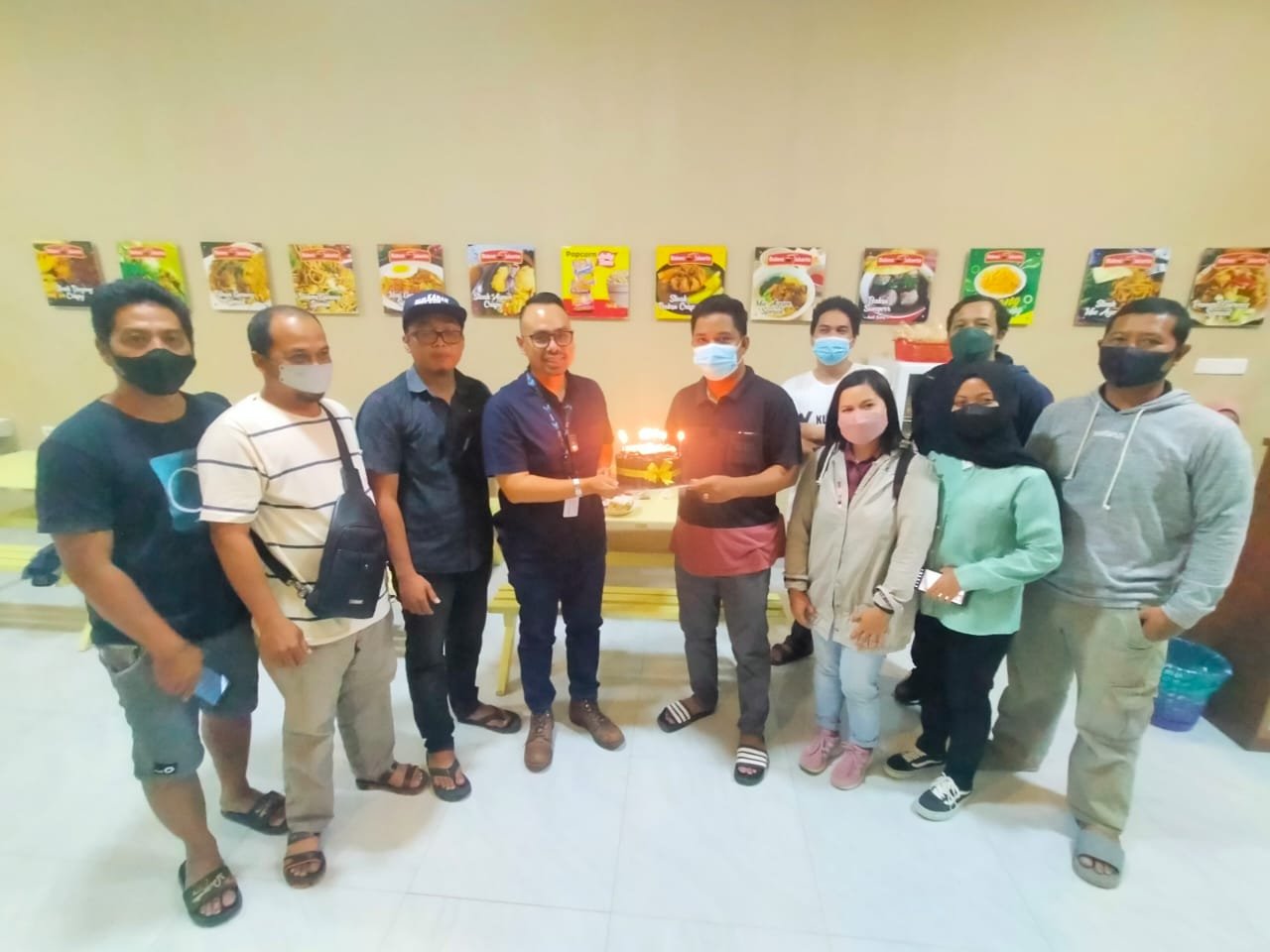 AJKT Beri Surprise Ketua KNPI Kutim Dihari Jadi