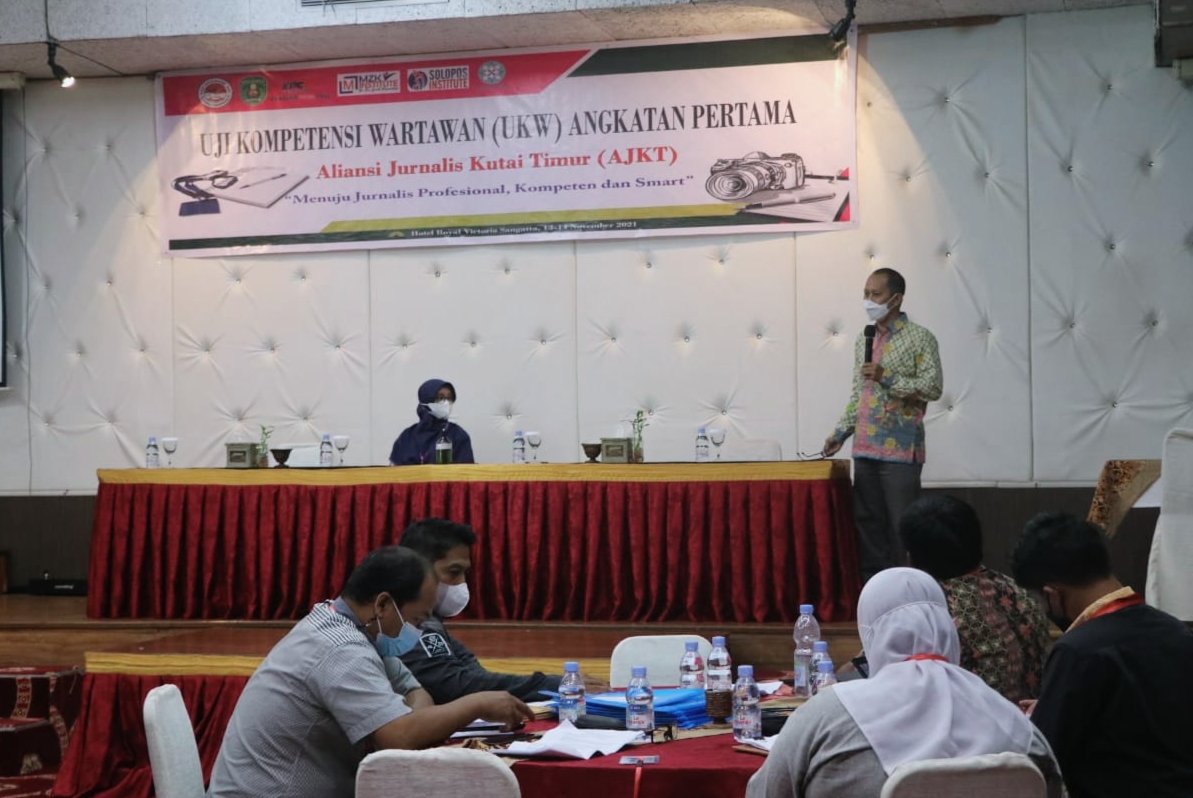 Aliansi Jurnalis Kutai Timur Gelar Uji Kompetensi Wartawan