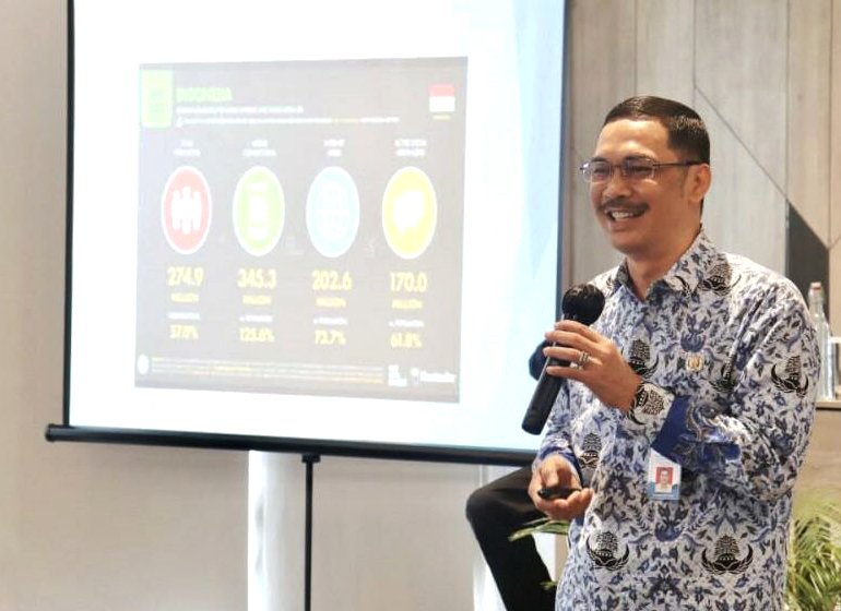 Kaltim Peringkat Ketiga Indeks Literasi Digital Tahun 2021