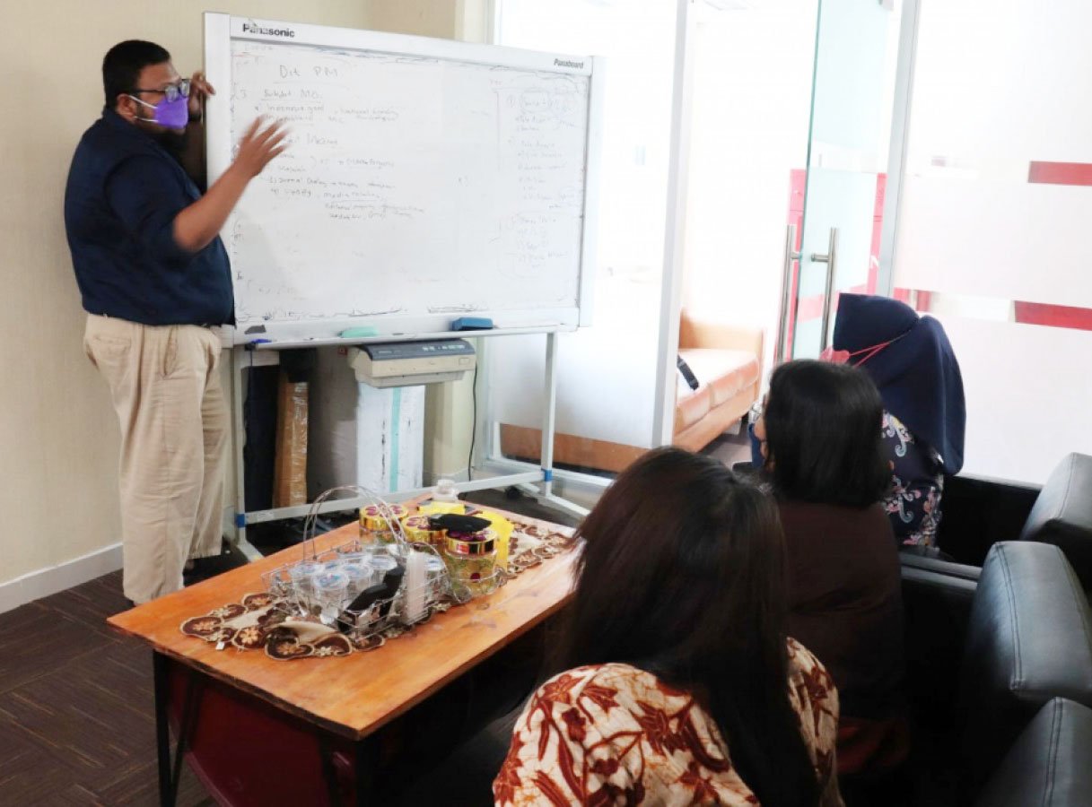 Belajar Pengelolaan Media, Diskominfo Kaltim Ke Kemenkominfo