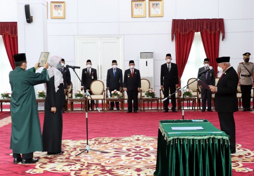 Sah! Sri Wahyuni Jabat Sekda Kaltim Definitif