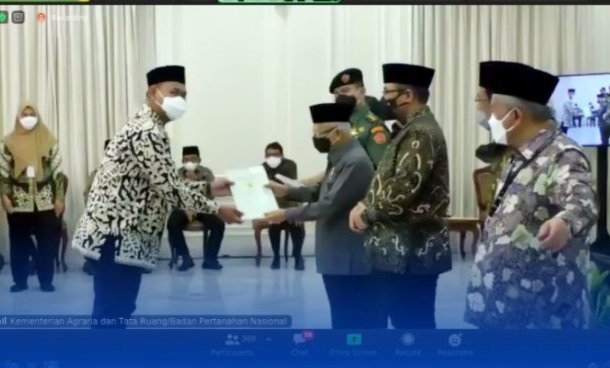 Program Sertifikasi Tanah Wakaf