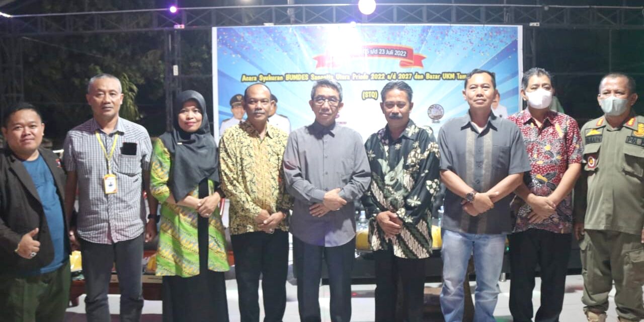 Bupati Ardiansyah Hadiri Pembukaan Bazar di Taman Bersemi STQ