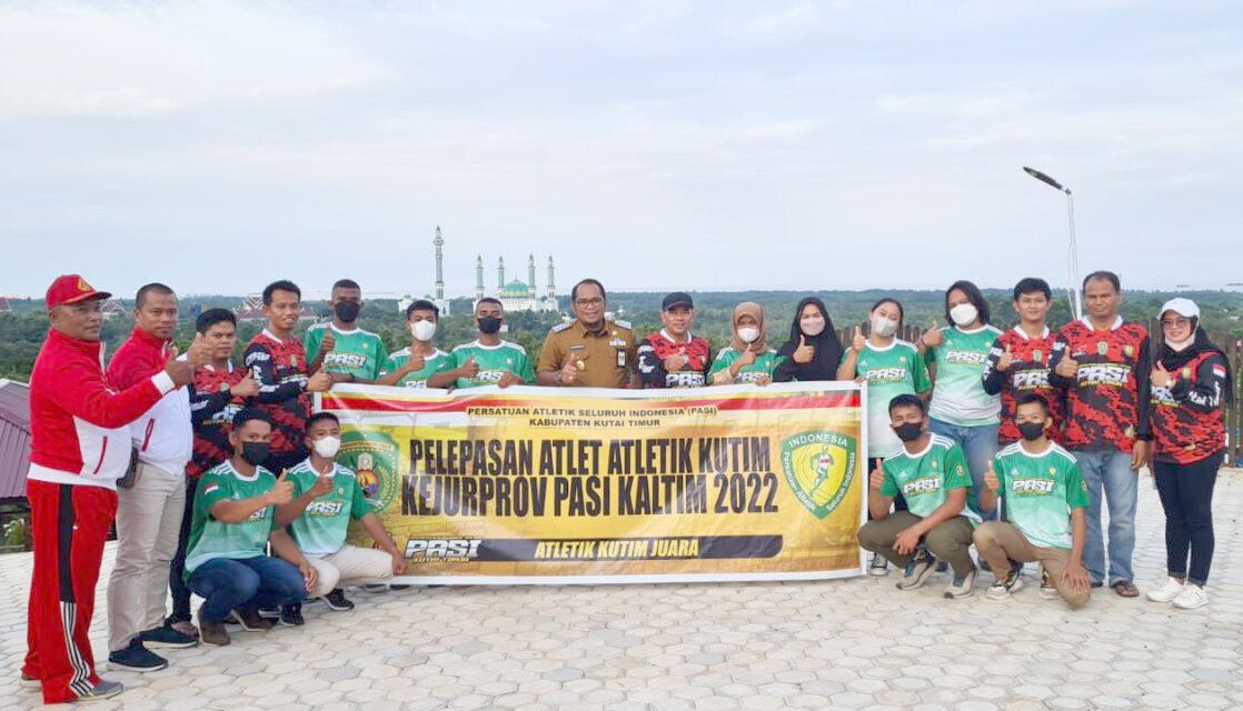 Kasmidi Lepas 20 Atlet Ikuti Kejurprov PASI Kaltim 2022
