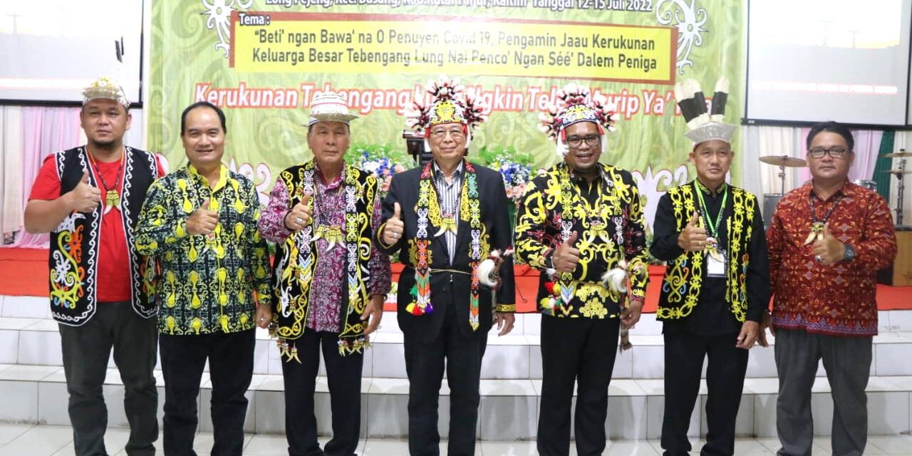 Kasmidi Resmi Tutup Mubes Tebengan Lung se Kaltimtara