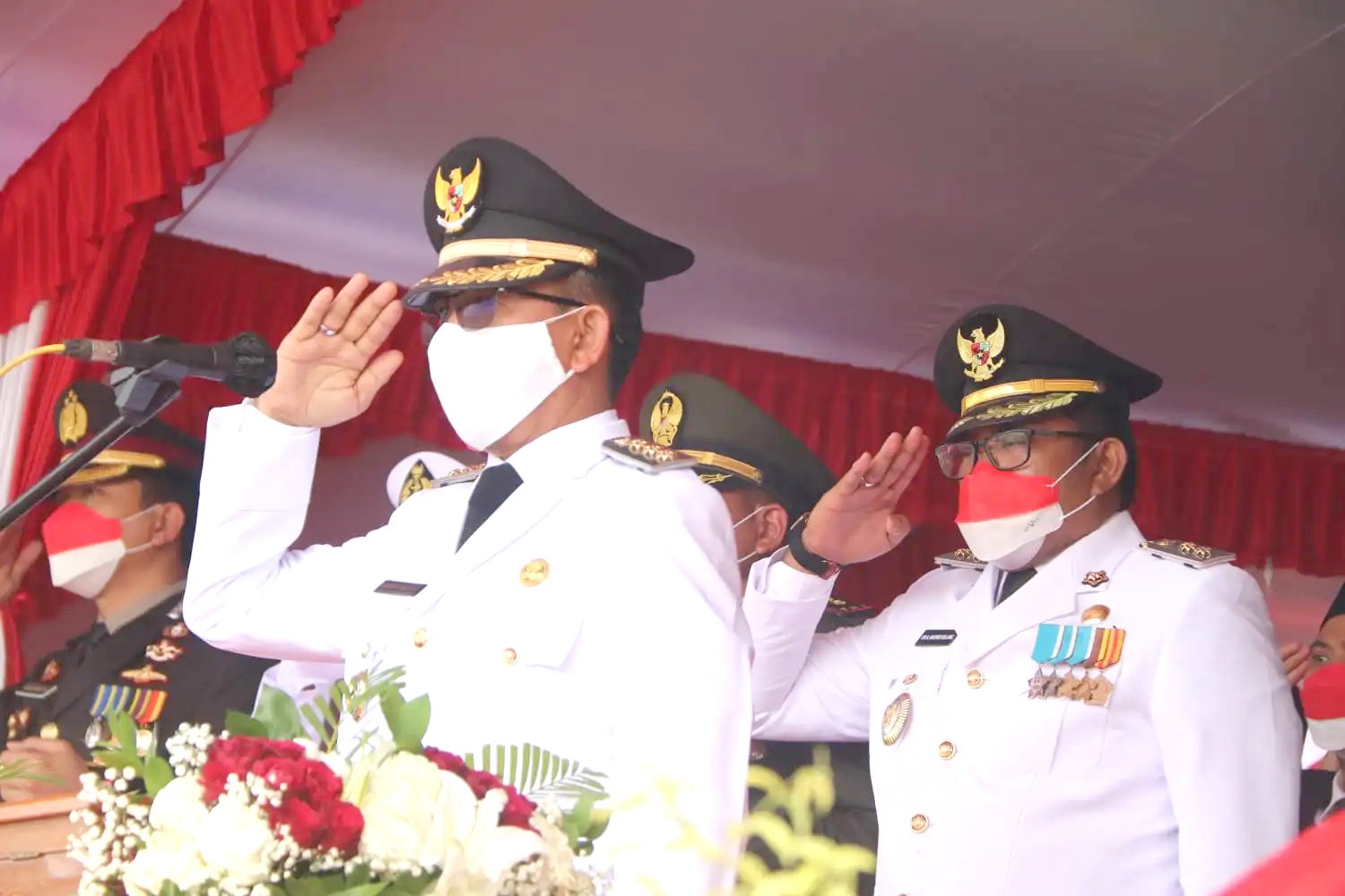 Pemkab Kutim Laksanakan Upacara HUT RI ke-77 