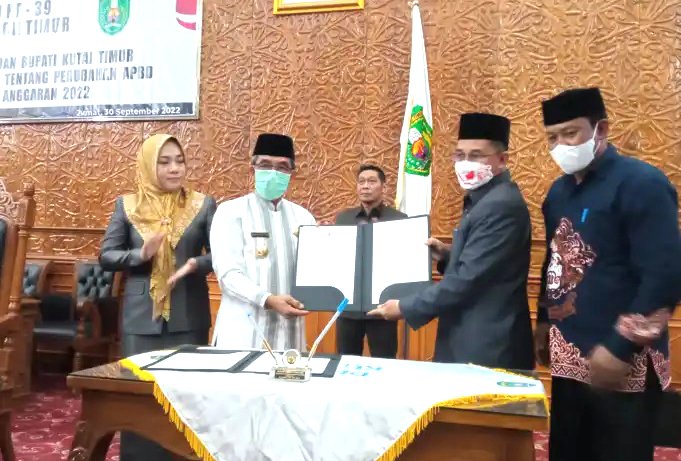 Sah! APBD-P Kutim 2022 Disetujui
