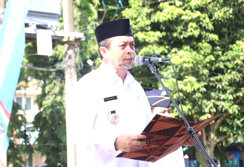 Wagub Hadi Pimpin Upacara HARHUBNAS 2022