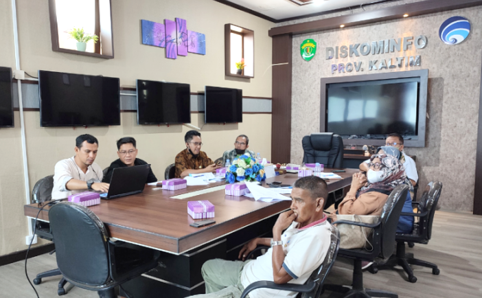 Kominfo Kaltim Gelar Rapat Finalisasi Rapergub SPBE