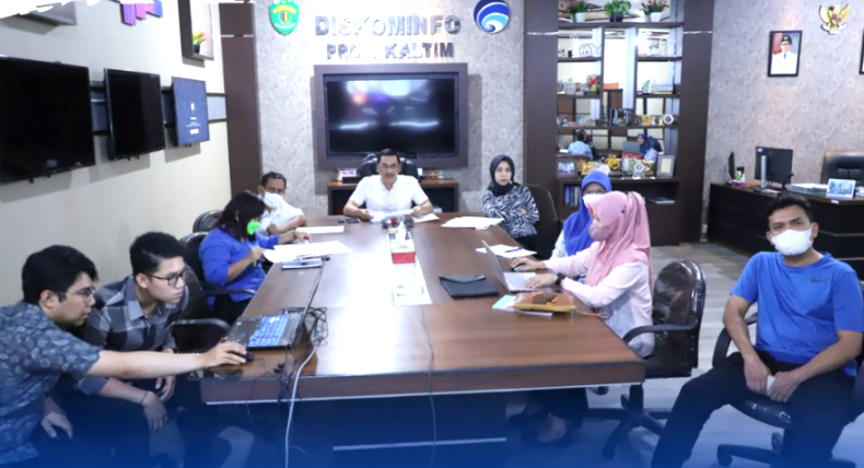 Kominfo Kaltim Apresiasi Kabupaten Kota Yang IKuti Penilaian IKP
