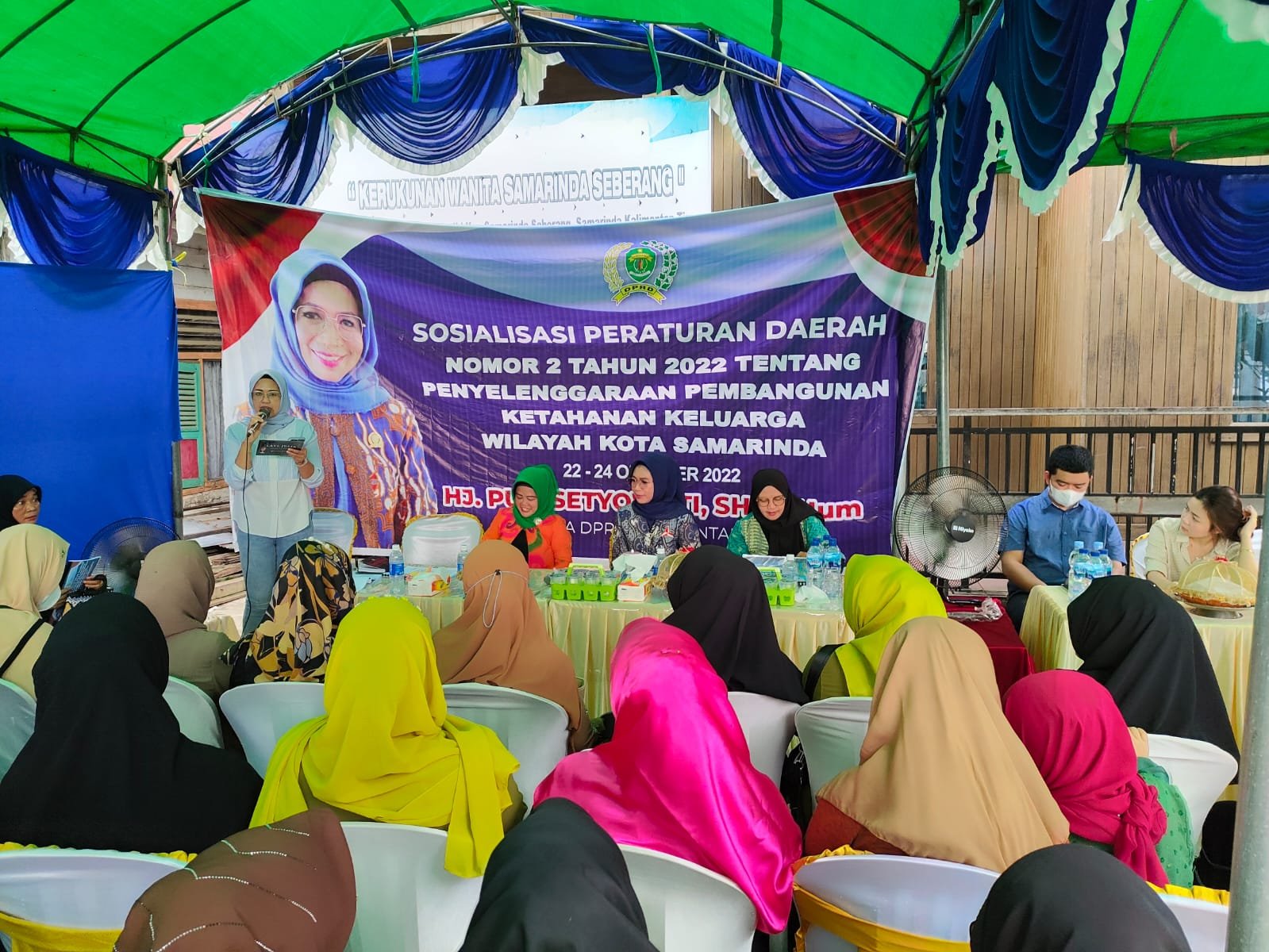 Puji Setyowati Sosialisasi Perda Ketahanan Keluarga 