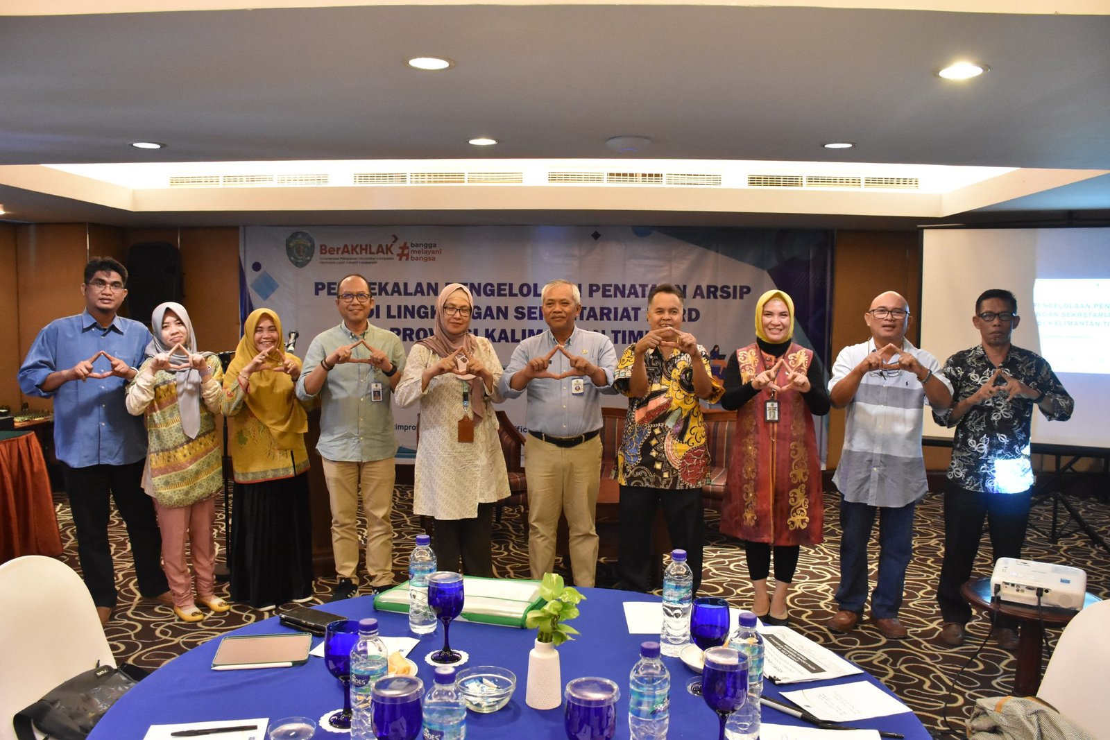 Setwan Kaltim Gelar Pembekalan, Maksimalkan Pengelolaan Kearsipan