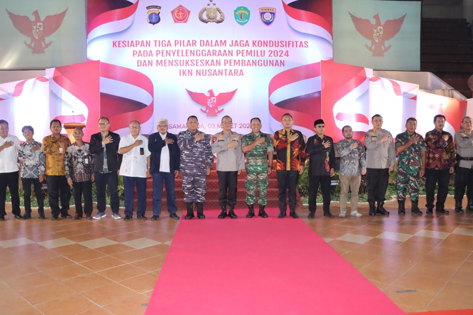 Wakil Ketua DPRD Kaltim Hadiri Pembinaan Teknis Tiga Pilar