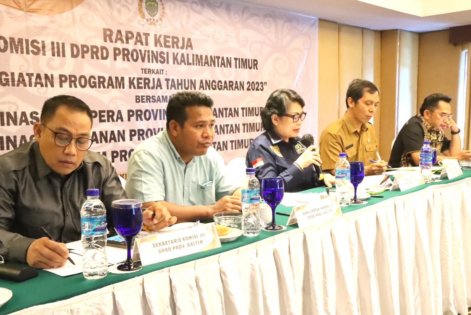 Komisi III DPRD Kaltim Menggelar Raker Bersama Mitra Kerja