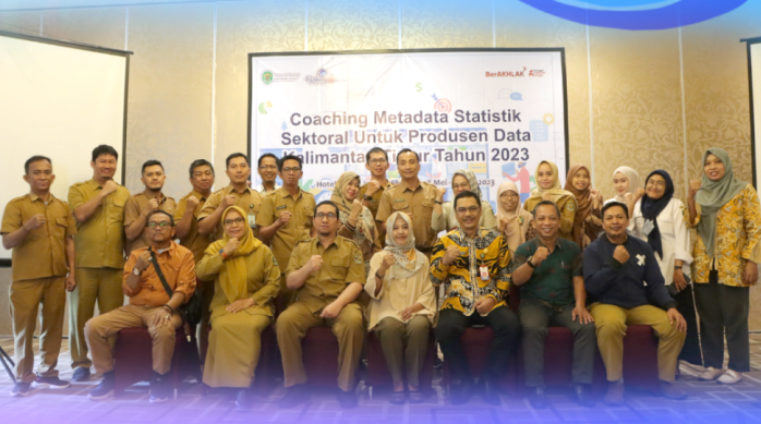Kominfo Kaltim Gelar Coaching Metadata Statistik Sektoral 