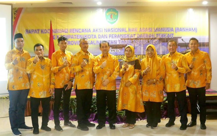 Wagub Hadi Buka Rakor Ranham Kabupaten kota Se Kaltim