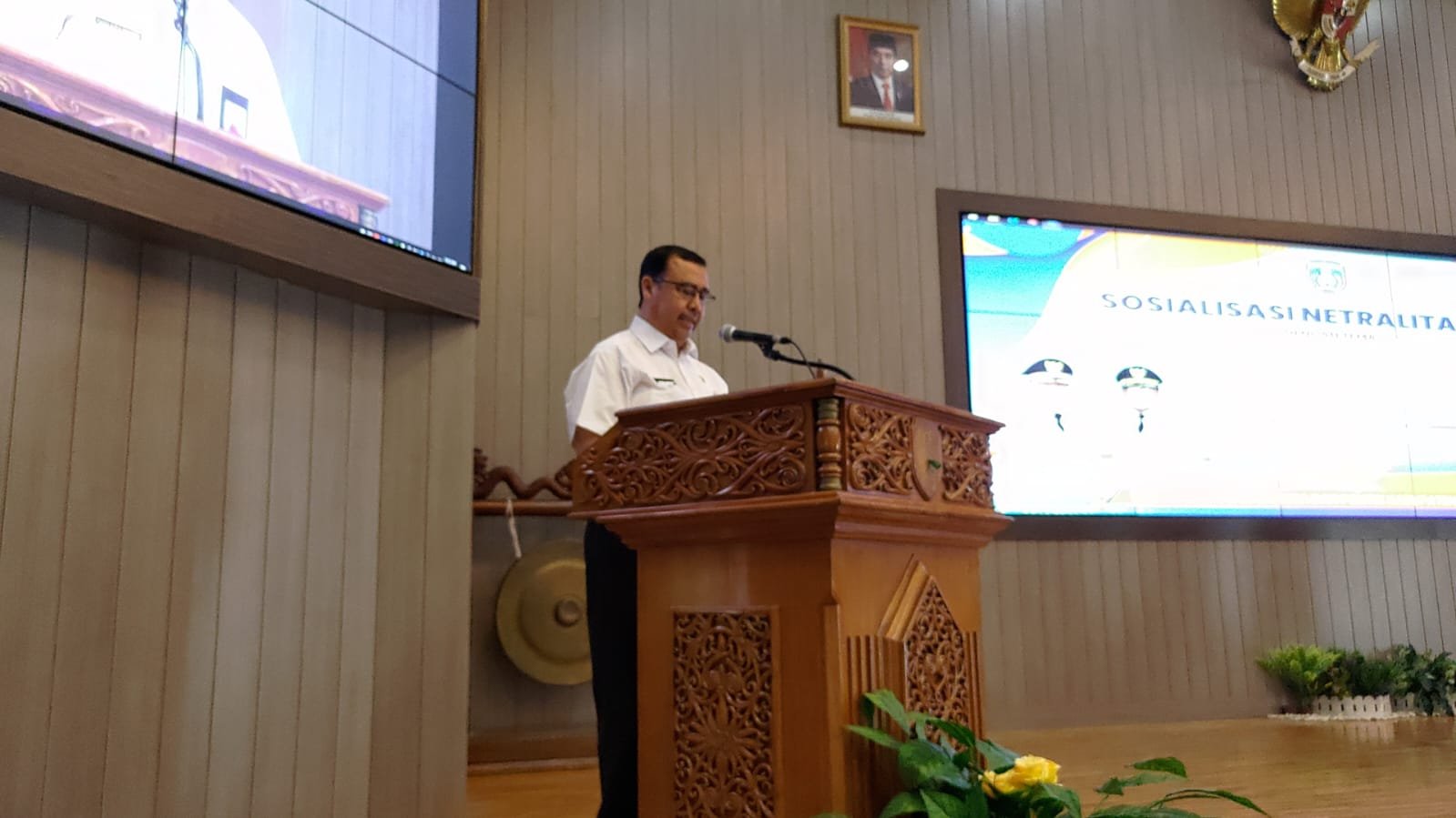 Kesbangpol Gelar Sosialosasi Netralitas ASN Terharap Pemilu 2024 Mendatang