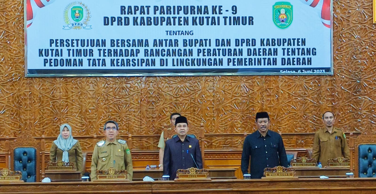 Pemkab dan DPRD Kutim Setuju Bentuk Perda Kearsipan