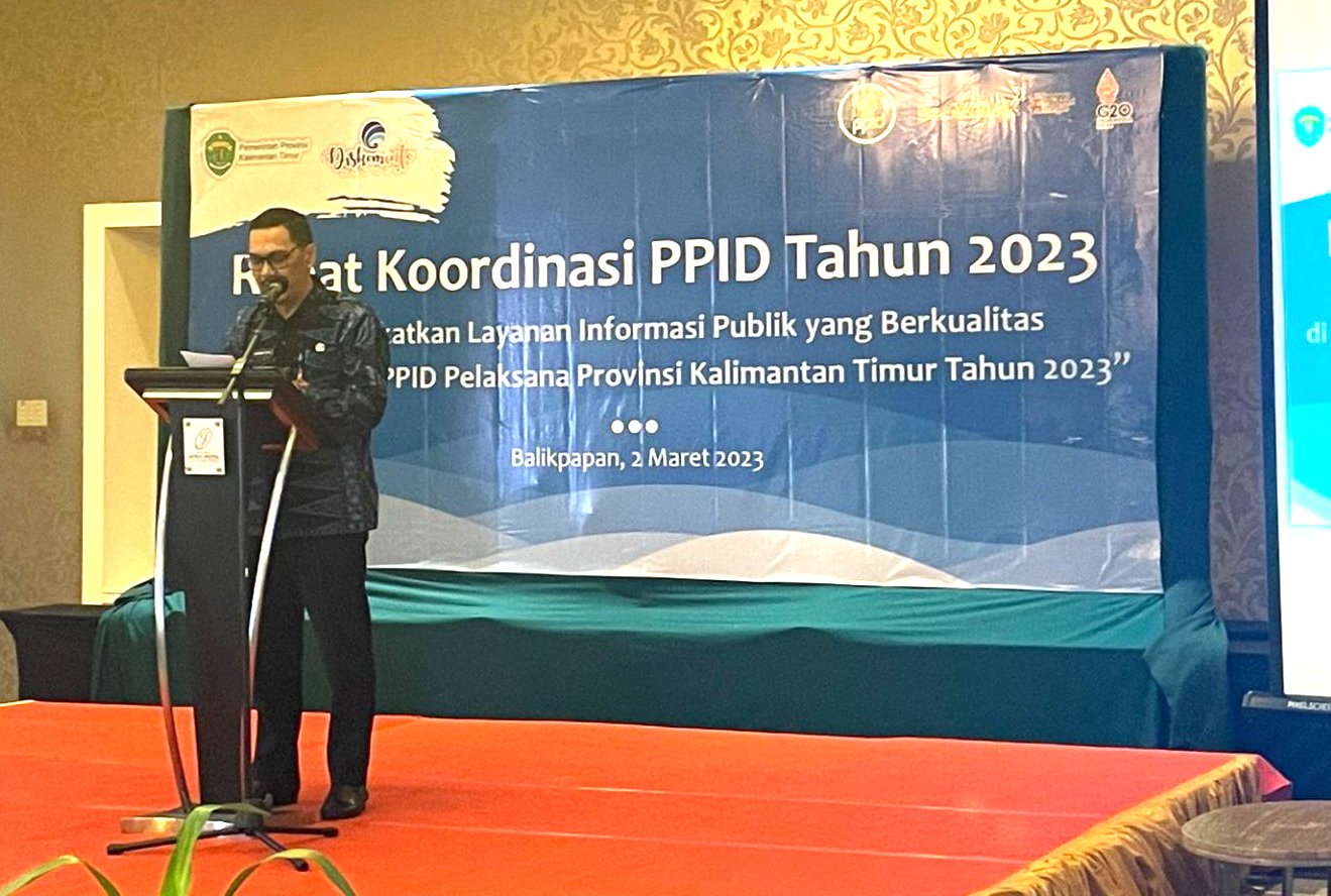 DPK Kaltim Hadiri Rakor PPID 2023 