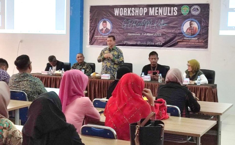 DPK Kaltim Gelar Workshop Menulis Buku
