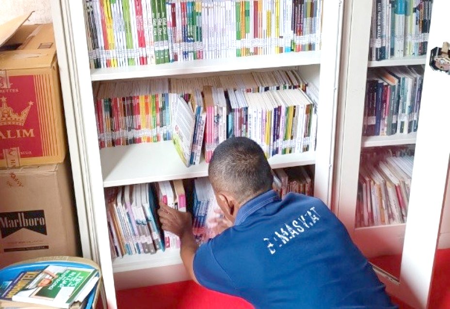 Kedatangan Buku Baru Disambut Antusias Warga Binaan Lapas