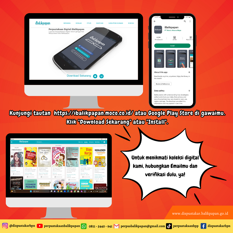 Perpustakaan Digital Balikpapan Tetap Bisa Diakses Saat Libur Panjang