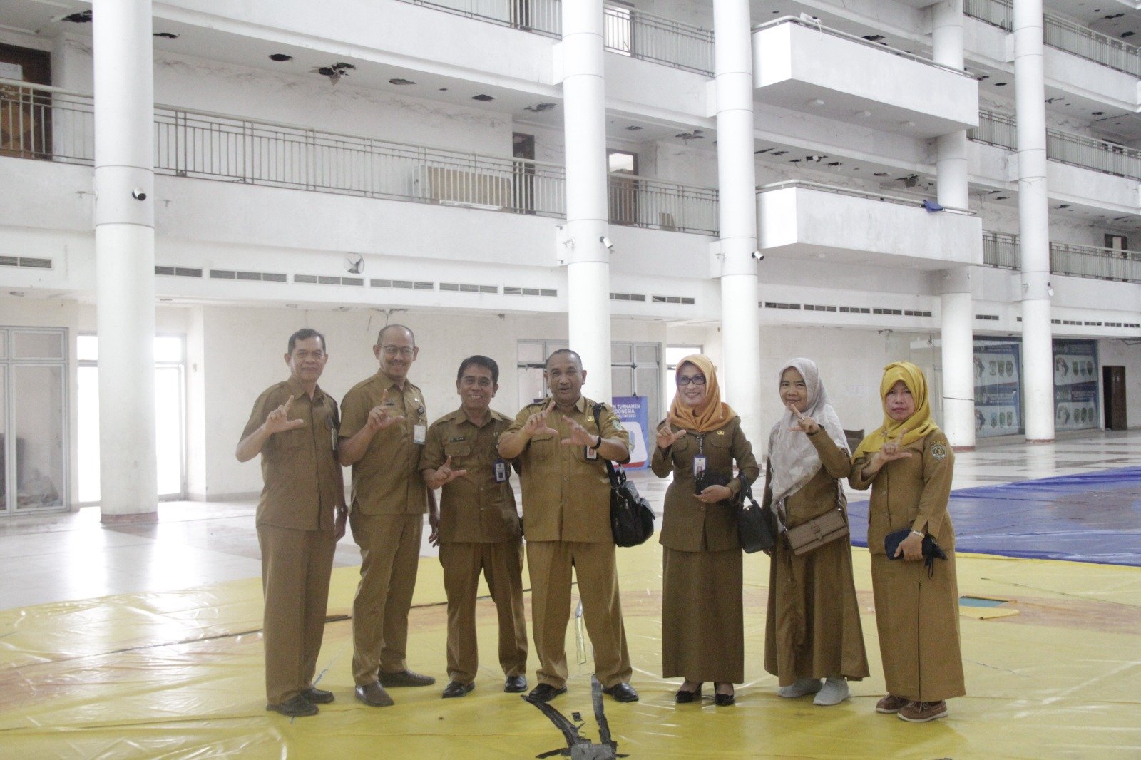 Perpustakaan Dapat Sinyal Pindah ke Hotel Atlet