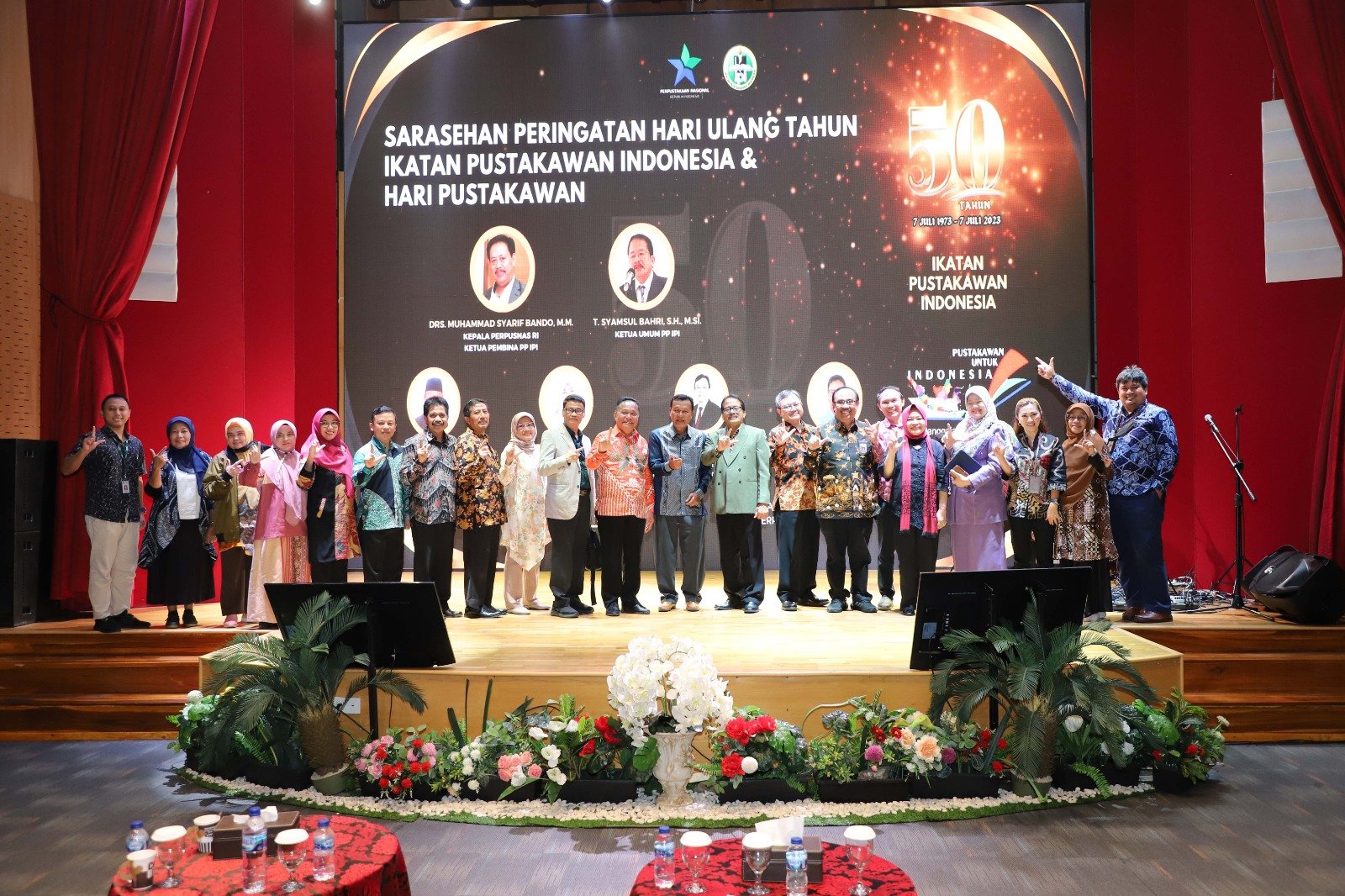 Ikatan Pustakawan Indonesia Peringati Hari Jadi ke-50