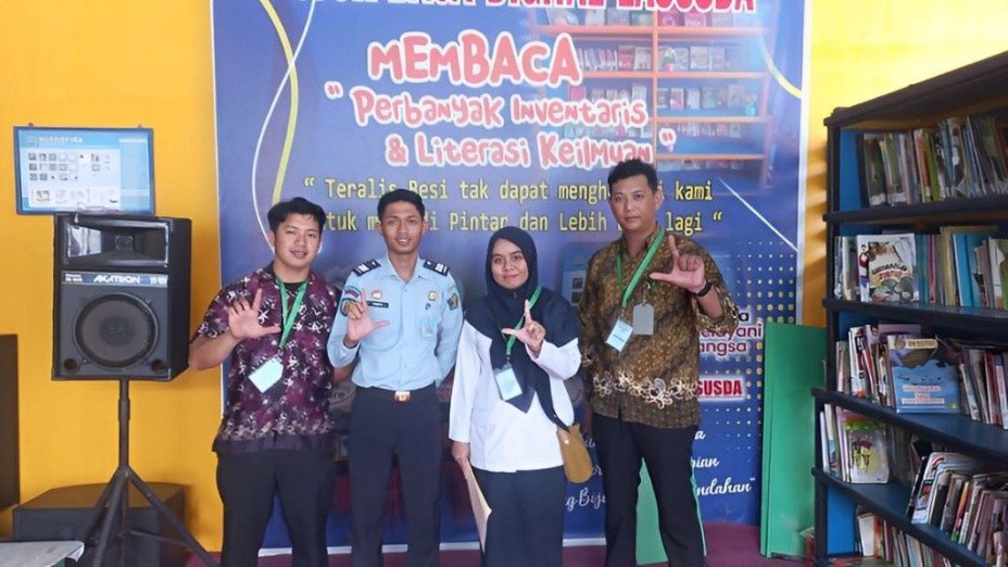 Perpustakaan Keliling DPK Kaltim Kembali Sambangi Para Napi