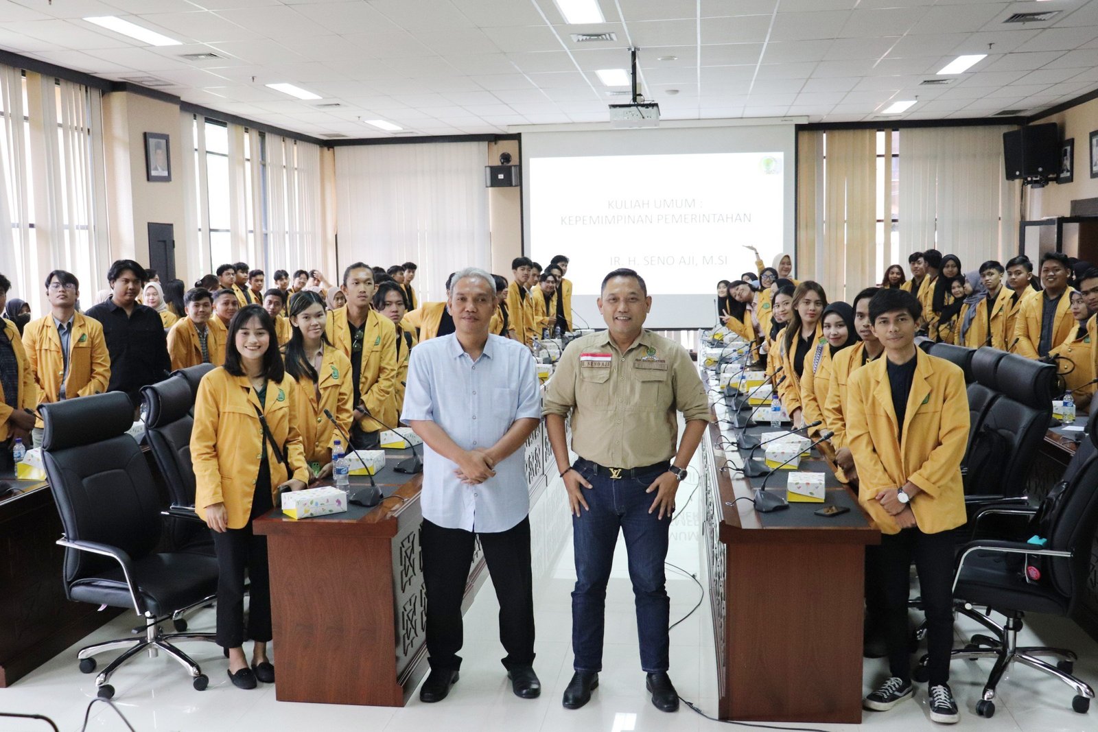 Seno Aji Dorong Mahasiswa Terlibat Aktif Dalam Dunia Politik