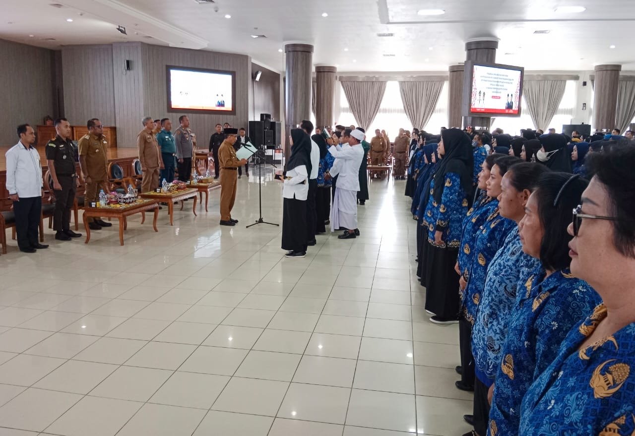 Bupati Kutim Ardiansyah Sulaiman, Lantik 586 ASN Kutim