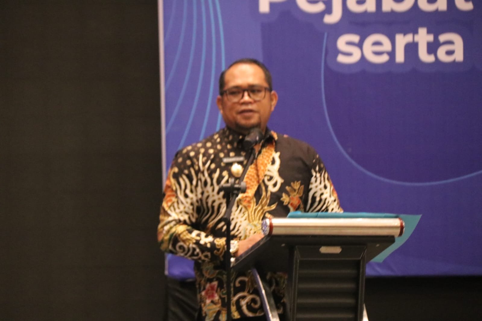 Wabup Kasmidi, Buka Rakor PPID dan Monitoring Evaluasi SPAN LAPOR Tahun 2023 