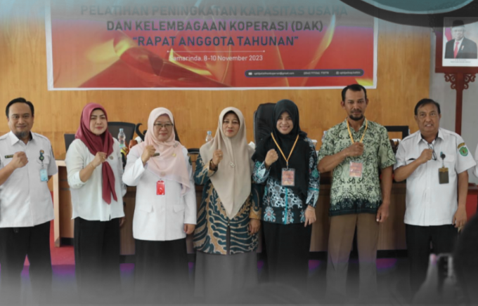 Disperindagkop Gelar Pelatihan "Rapat Anggota Tahunan"