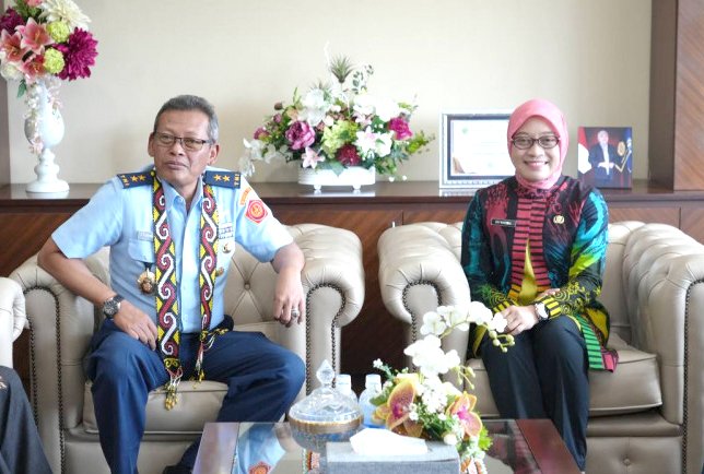 Sekdaprov Kaltim Terima Kunjungan Deputi Pendidikan Pimpinan Lemhannas RI