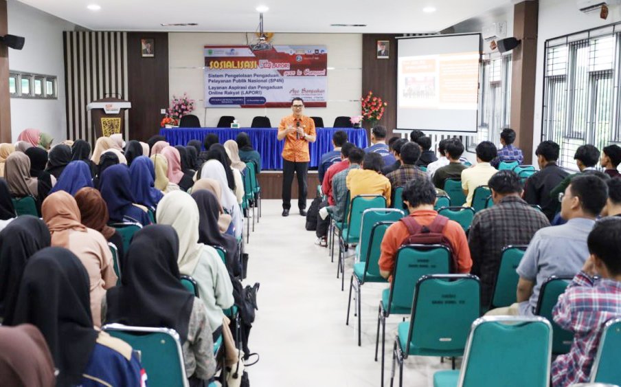 Kunjungi UINSI Samarinda, Kadiskominfo Perkenalkan Aplikasi SP4N LAPOR