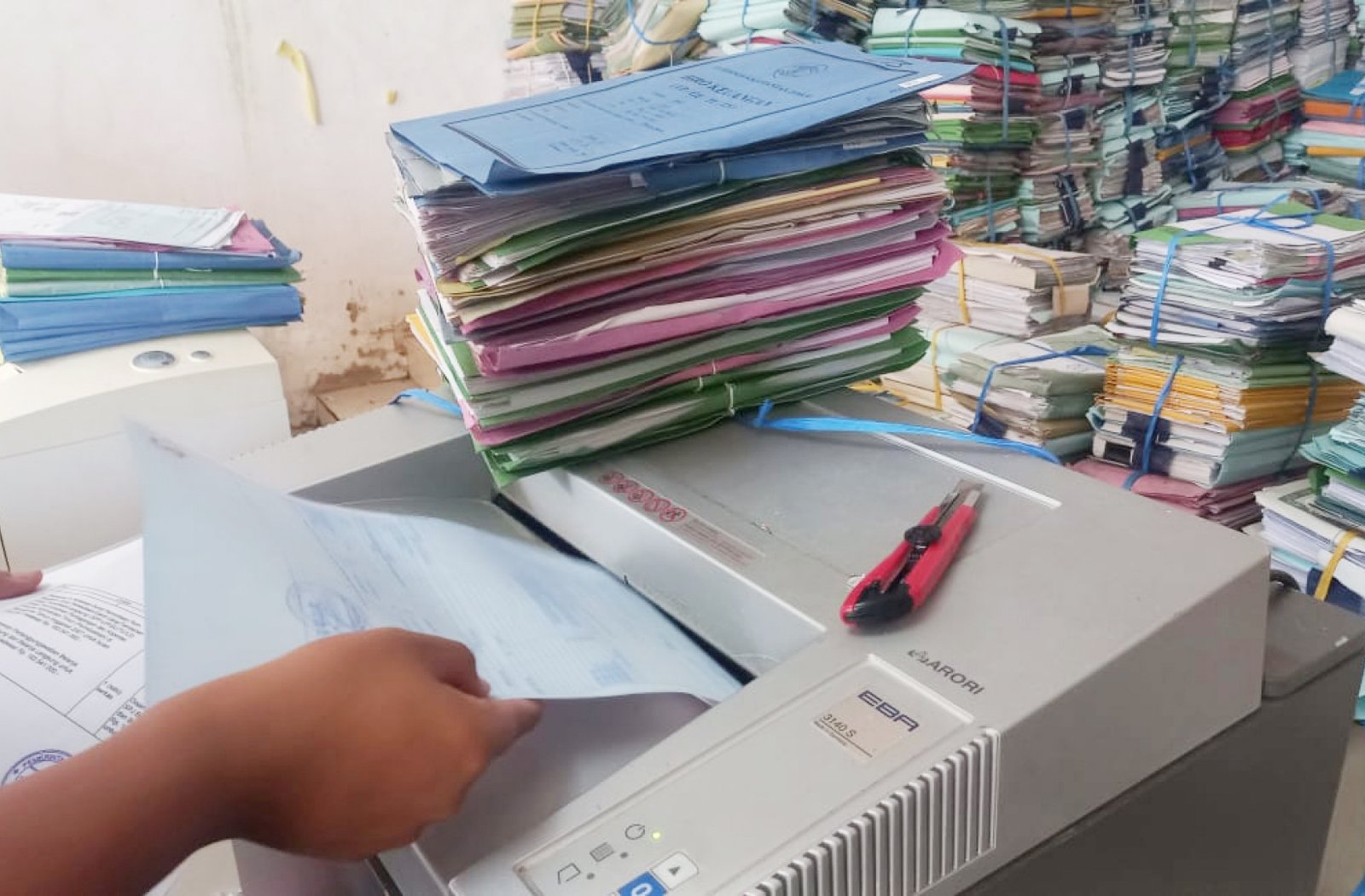 Cacahan Berkas Diserahkan ke DLH