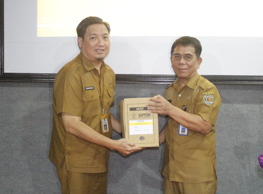 DPK Kaltim Terima 187 Arsip Statis Milik Bappeda Kaltim
