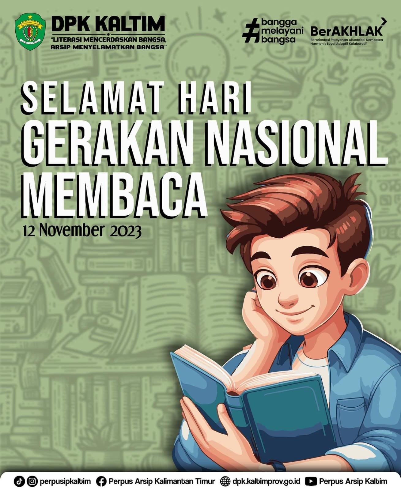 Momen Tumbuhkan Giat Berliterasi