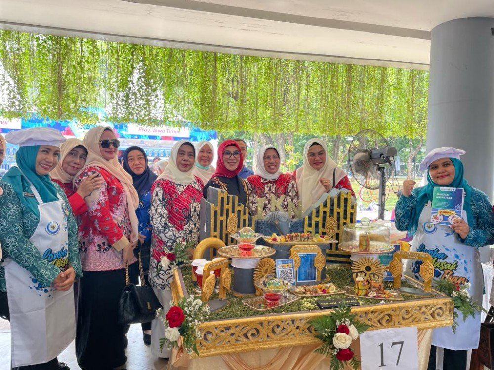 TP PKK Kaltim Ikuti Lomba Masak Harkannas 2023