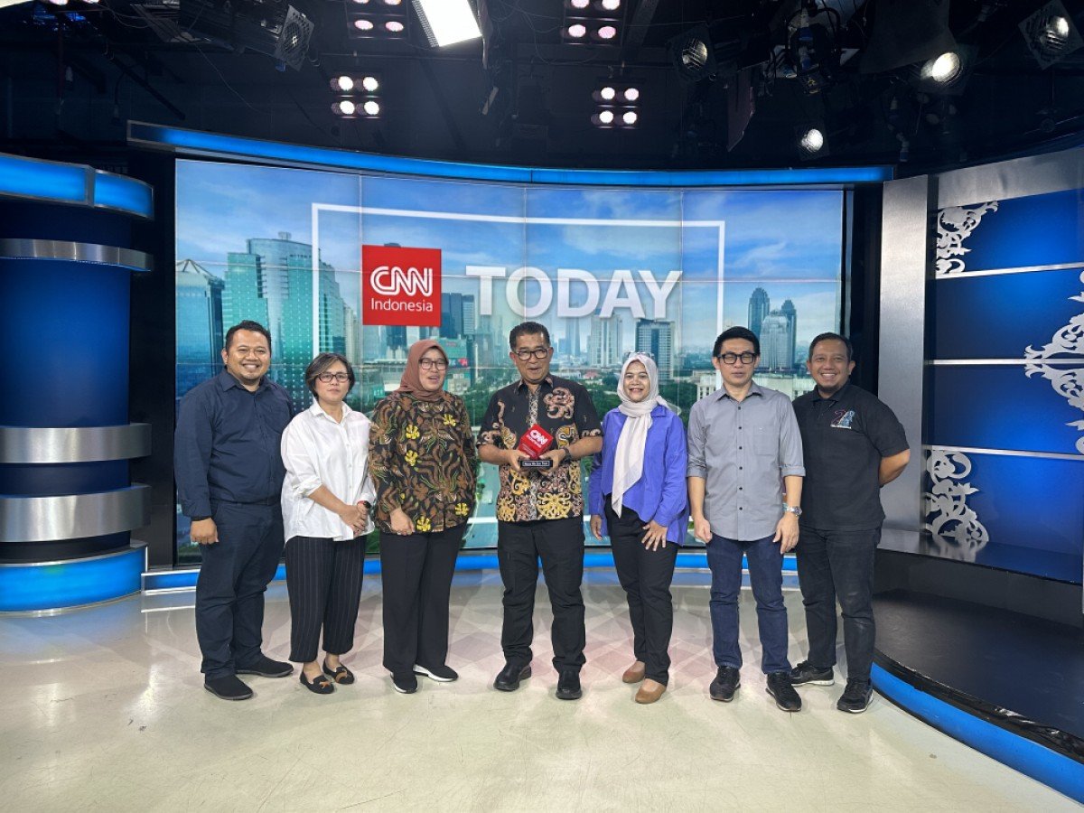 Pj Gubernur Berbagi Cerita Saat Berkunjung Ke CNN Indonesia