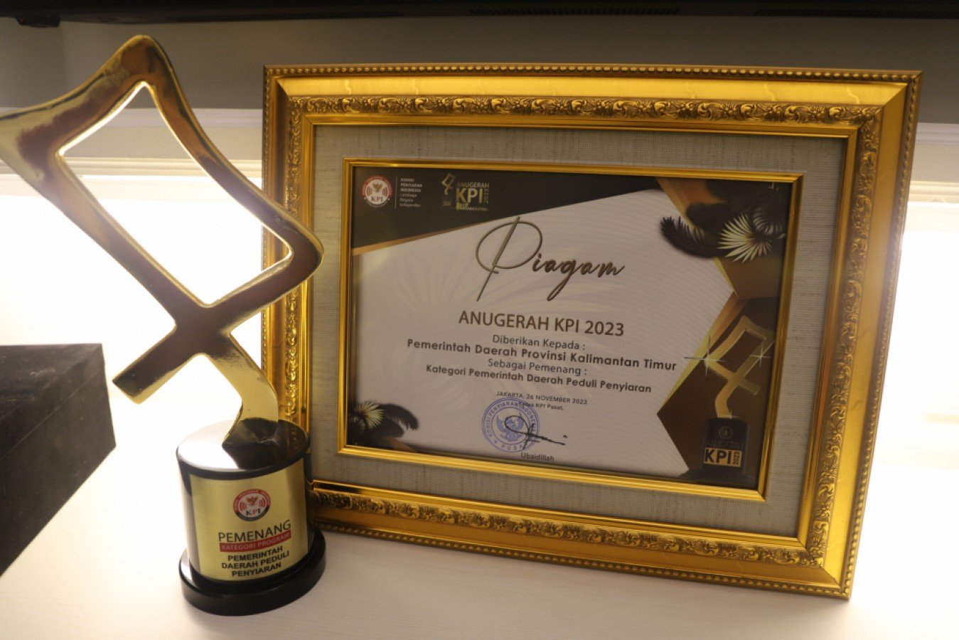 Kaltim Raih Dua Prestasi Gemilang di Anugrah KPI 2023