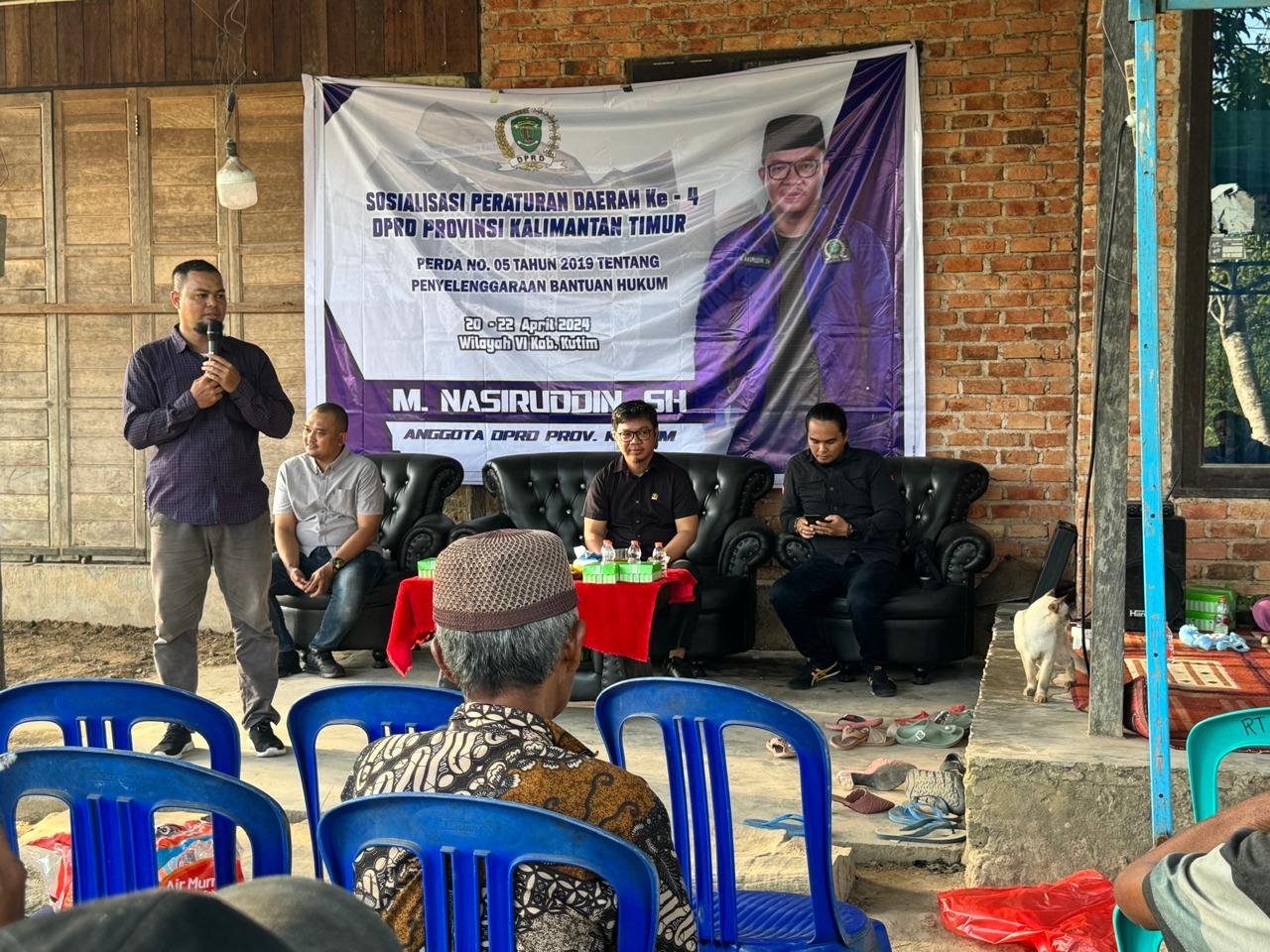 Nasiruddin Sampaikan Pentingnya Bantuan Hukum Gratis Bagi Warga Kurang Mampu