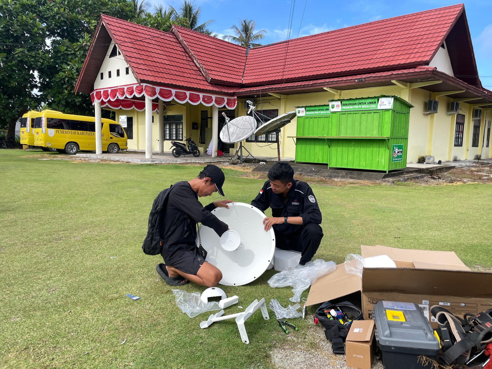 Sukses Uji Coba Starlink, Pemkab Komitmen Tuntaskan Blankspot