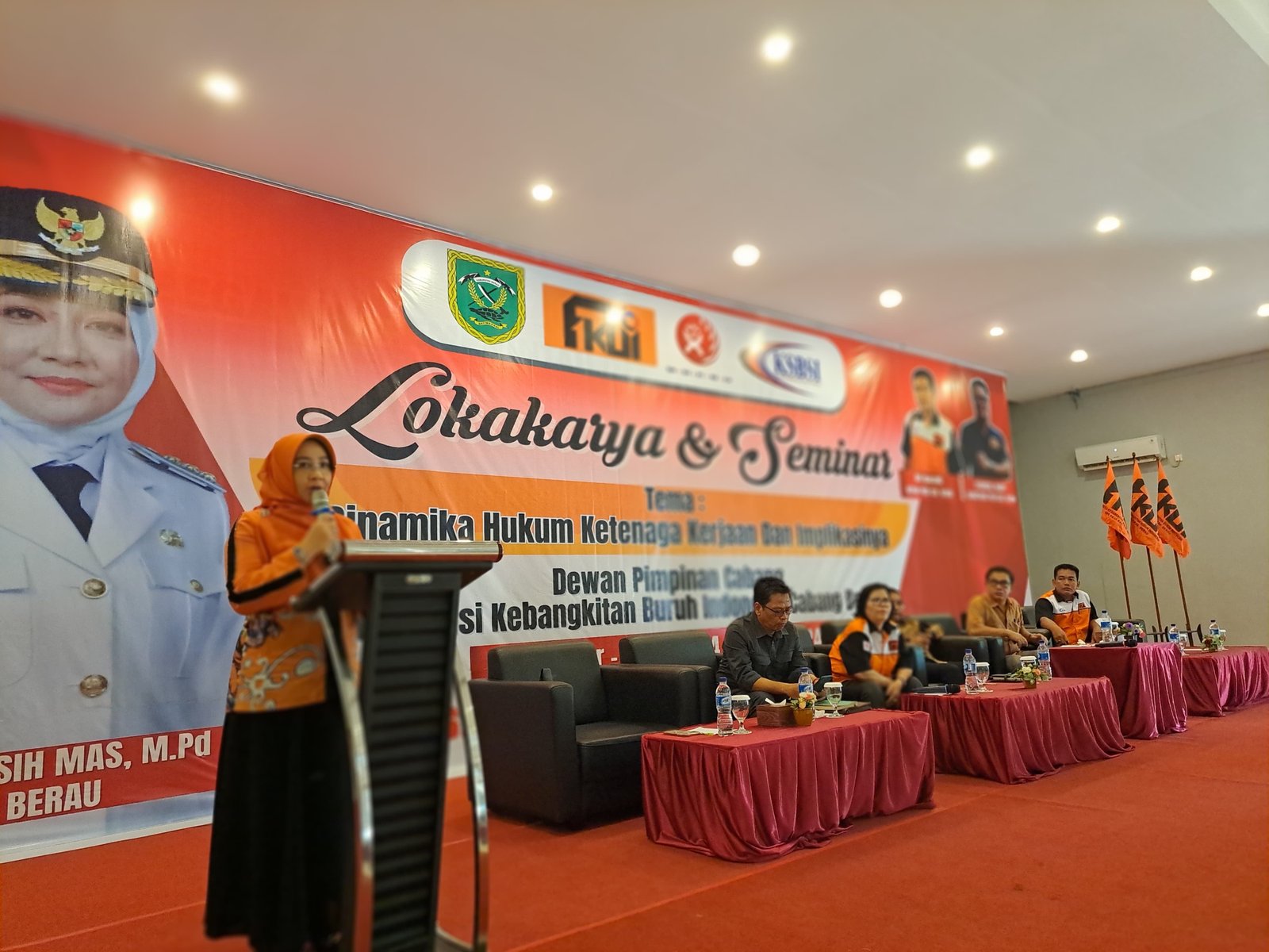 Lokakarya Ketenagakerjaan, Bupati Minta Perusahaan Penuhi Hak Buruh