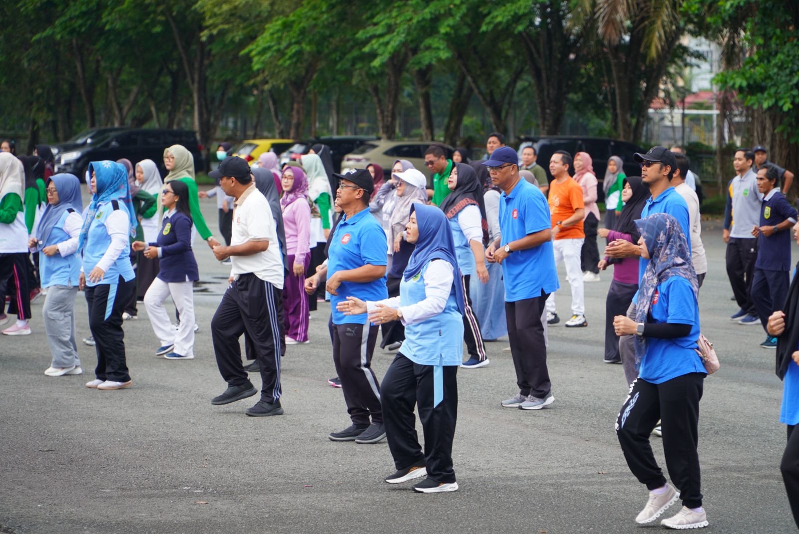  Semararakkan Hakordia, Inspektorat Berau Gelar Senam Bersama